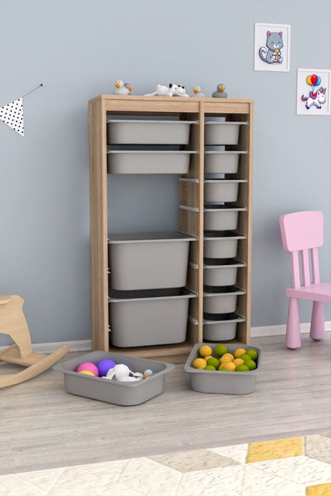 Hanah Home Montana Xs 2D4N8U - Sonomo, Gris